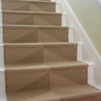Nailhead Stair Runner {Stairway}