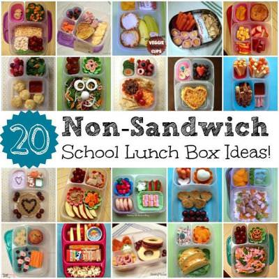 Non-Sandwitch Lunchbox Ideas {School Lunches}