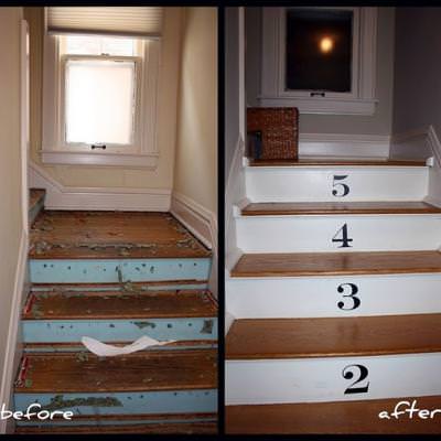 Numbered Staircase {Stairways}