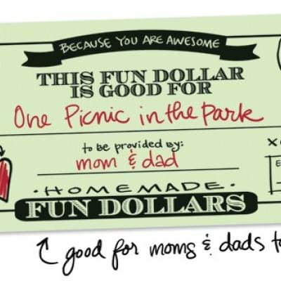Printable Fun Dollars {Kids: Coupons} – Tip Junkie