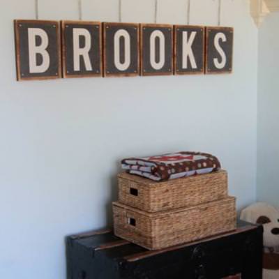 Printable Letters and Numbers {Decor Printables}