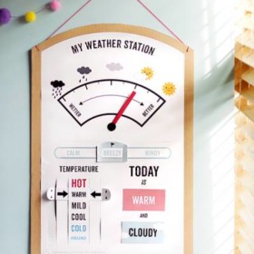 Printable Weather Station {Weather}