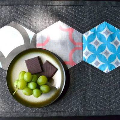 Quilted Hexagon Placemat {Home Accessories}