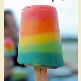 Rainbow Pudding Pops