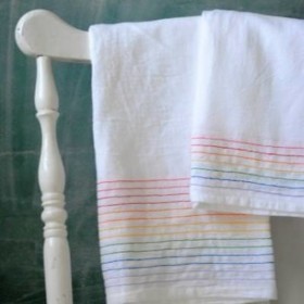 Rainbow Tea Towels