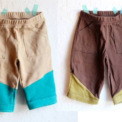 Reconstructed Boy Pants {Children's/Youth}