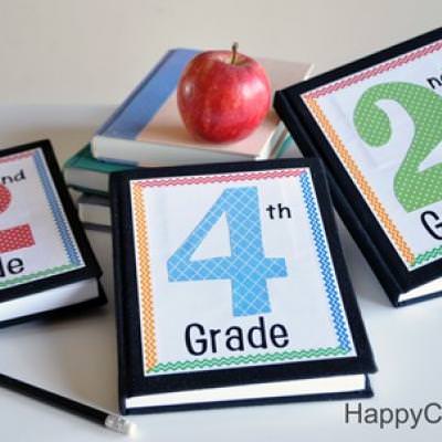 School Year Journal and Photo Prop {Back to School}