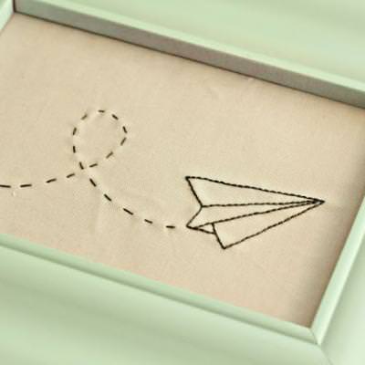 Simple Needlework Wall Decor {Beginner}