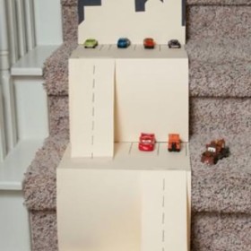 Stair-step Car Mat {Imagination}