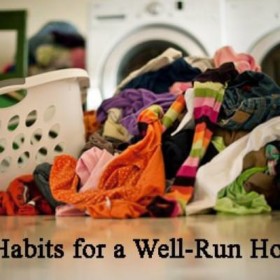 Ten Tips for a Well Run Home {Mommy Tips}