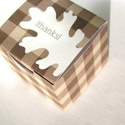 Thanksgiving Favor Boxes {Free Printables}