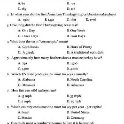 Thanksgiving Trivia For The Adults Thanksgiving Games Tip Junkie