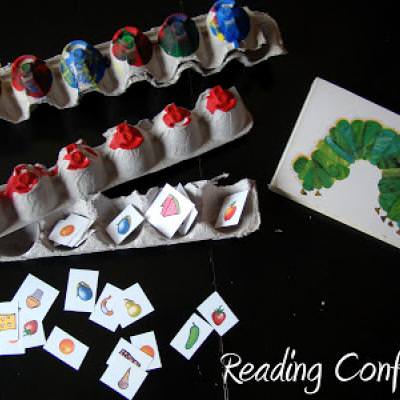 The Hungry Caterpillar Activity and Printable {Books}