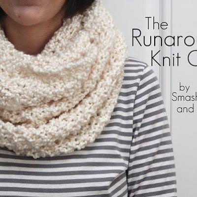 The Runaround Knit Cowl Tutorial {Wearable}