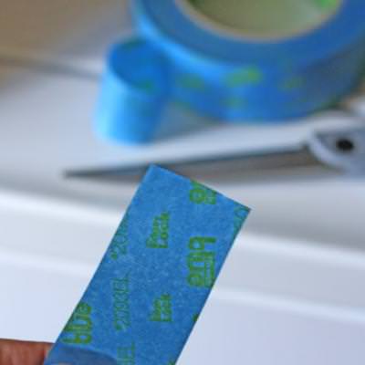 Tips for Taping Window Panes {Painting Prep}