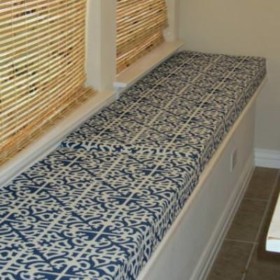 Window Seat Cushion DIY {Window Seats}