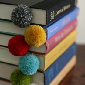 Yarn Ball Bookmark {Homemade Christmas Gifts}