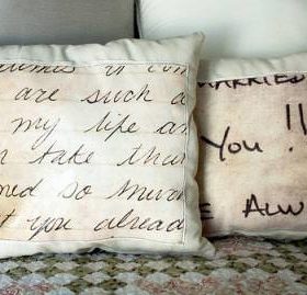 Love Note Pillows {tutorial}