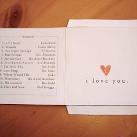 Valentine Mix CD Cover
