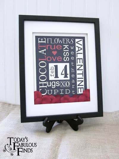 Valentine Subway Art {printable} – Tip Junkie